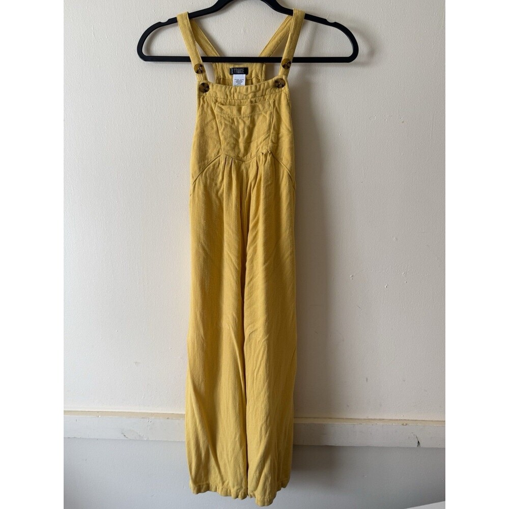 Truce Jumpsuit Girls Size 10 - 12 yellow